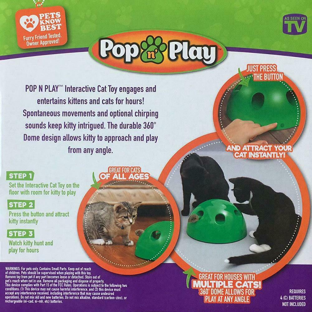 cat toy pop and play