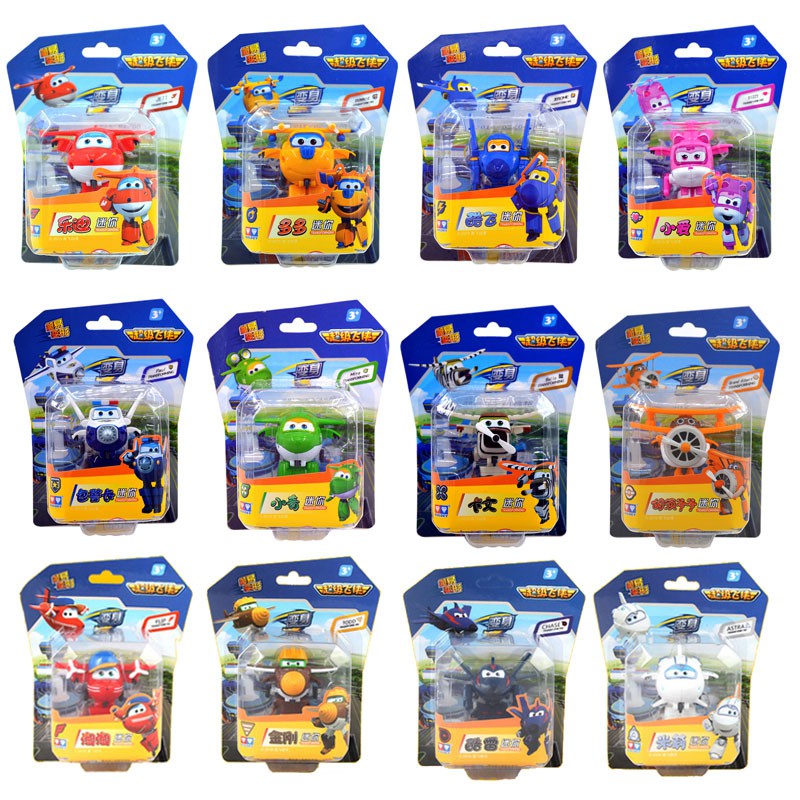 12 new super wings transformer surprise toys