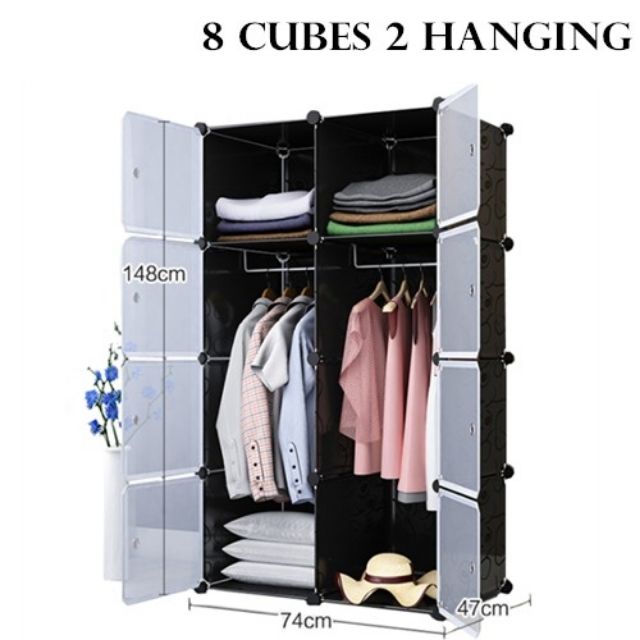 Creative Design Plastic Multiple Combination Diy Cabinet Closet