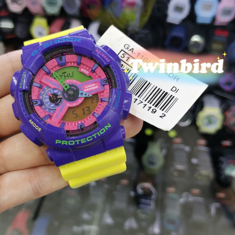 G-SHOCK GA-110 パープル腕時計 G-SHOCK GA-110 DN パープル 紫 CASIO