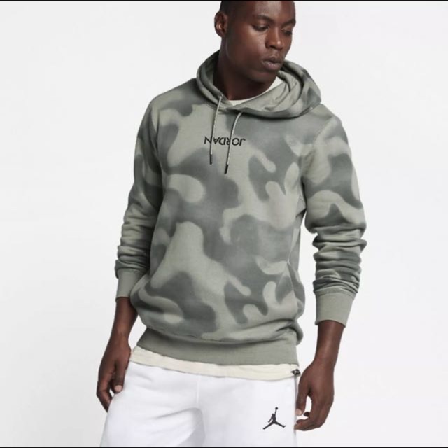 air jordan hoodie grey