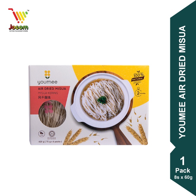 YOUMEE Air Dried Misua 1 Pack (8s x 60g) [KL& Selangor Delivery Only]