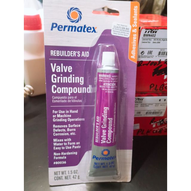PERMATEX VALVE GRINDING COMPOUND 42G Shopee Malaysia