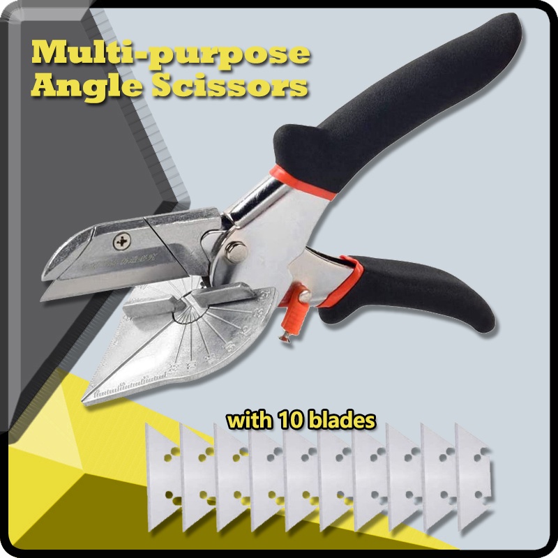 Multiangle Bevel Scissors Angle Shear 45135 Degree Angle Mitre Siding