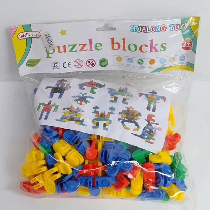 puzzle blocks hualong toys