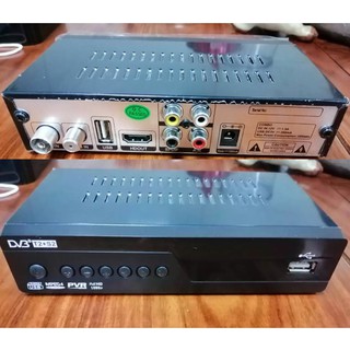 M2 Dvb T2 Terrestrial Receiver Hd Digital Tv Tuner Dvb T2 H 264 Set Top Box Shopee Malaysia