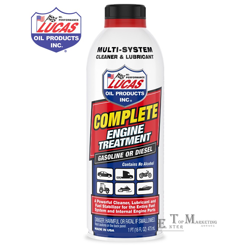 LUCAS OIL Treatment Fuel Injector Cleaner Fuel System Cleaner Engine