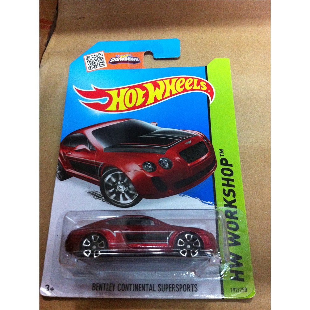 hot wheels bentley continental supersports