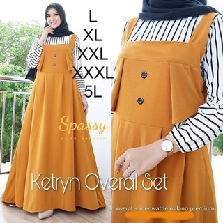  Gamis  Jumbo Overall  Ketrynter Latest L Xl Xxl Xxxl 5xl 