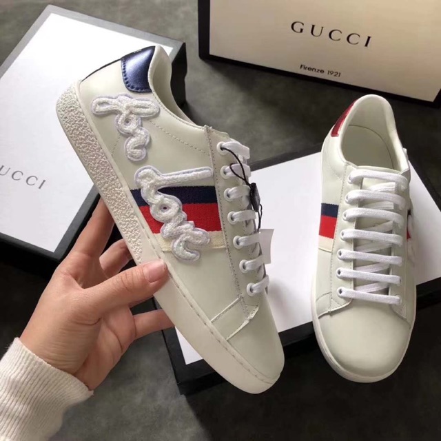 gucci ace loved sneakers