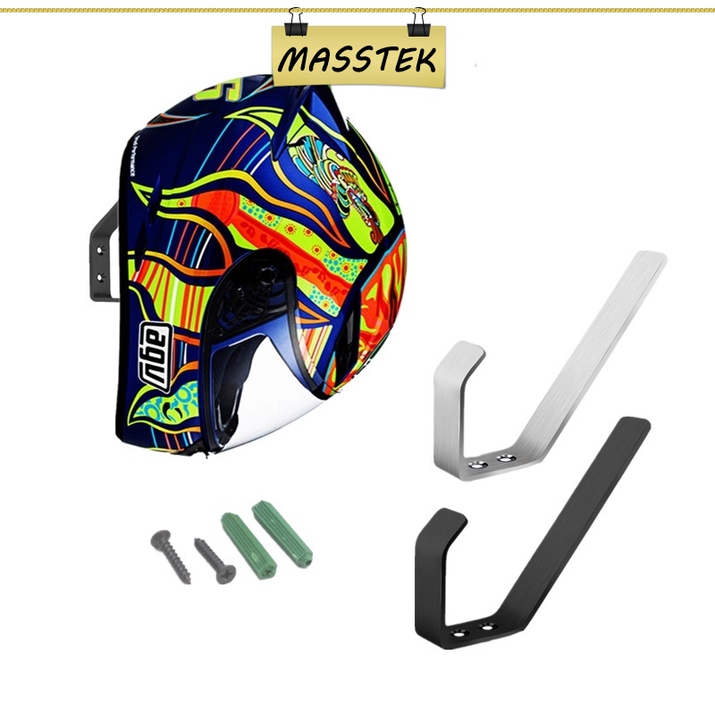 MASSTEK @Johor 1pcs Motorcycle Helmet Holder Helmet Hook Cycling Helmet