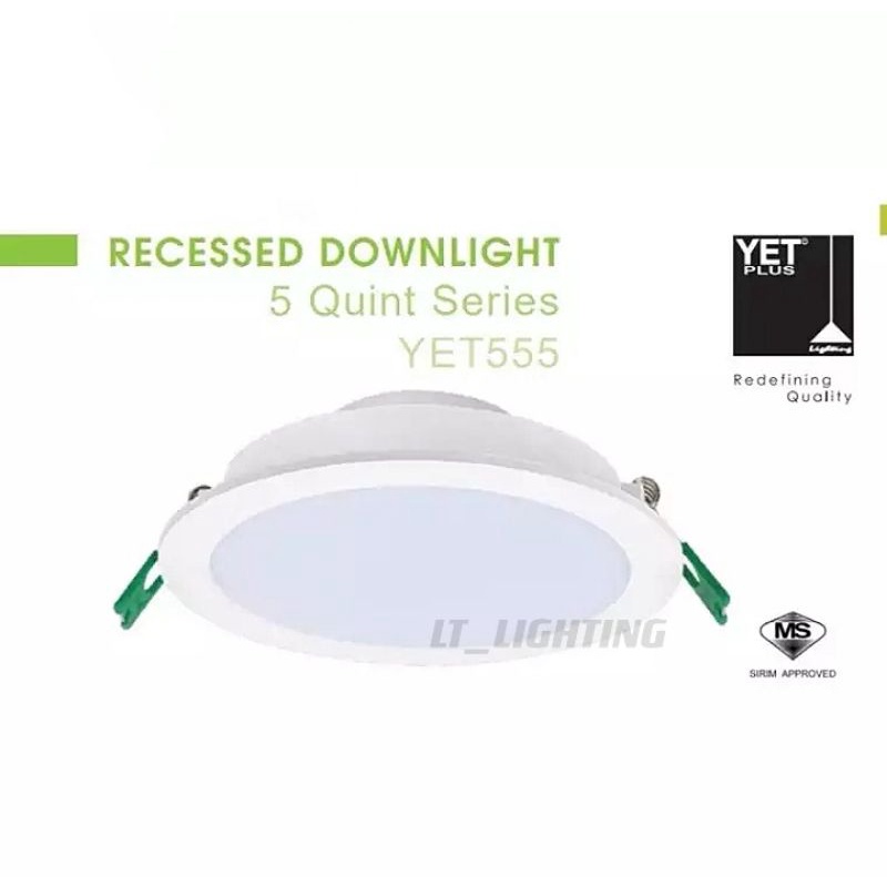 YET PLUS Downlight/556/555/LED(SIRIM APPROVED) | Shopee Malaysia