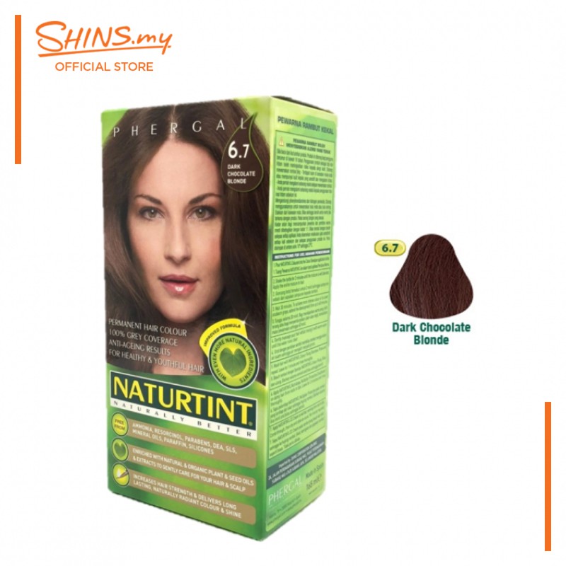 Naturtint Permanent Hair Color Dark Chocolate Blonde 165ml Ntt67