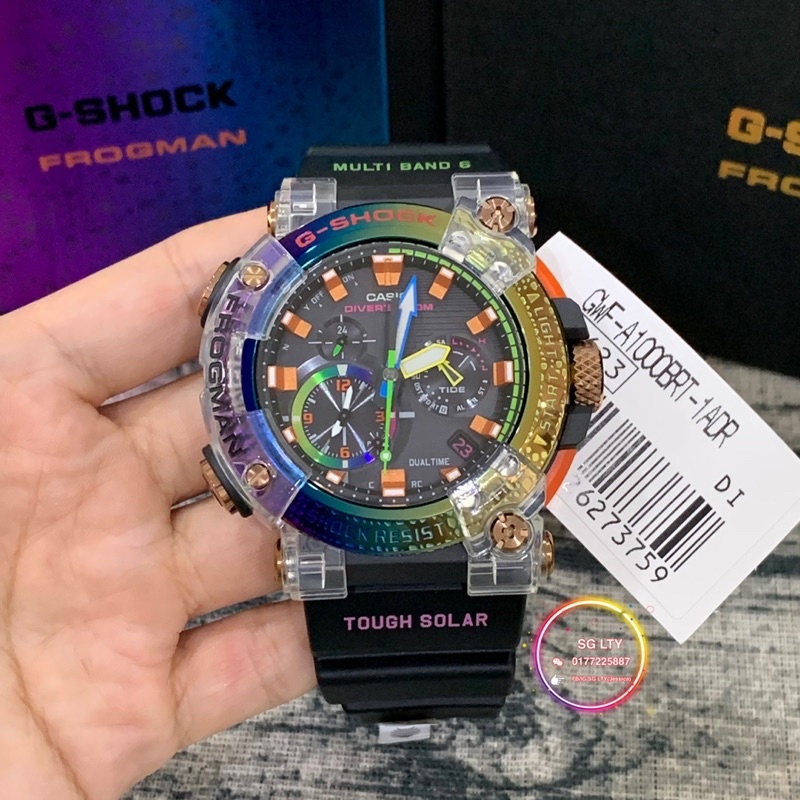 ランキング上位のプレゼント G-SHOCK - GWF-A1000BRT-1AJR ボルネオ虹蛙 G-SHOCK 腕時計(アナログ) -  daloon.com