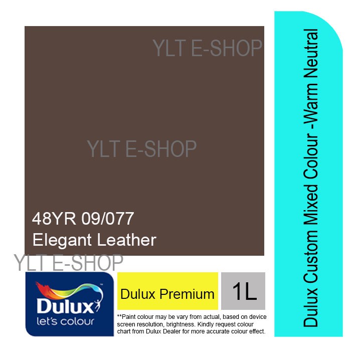 Dulux Aura L Yr Elegant Leather Aura Gloss Aura High Gloss Cat Kayu Dan Besi