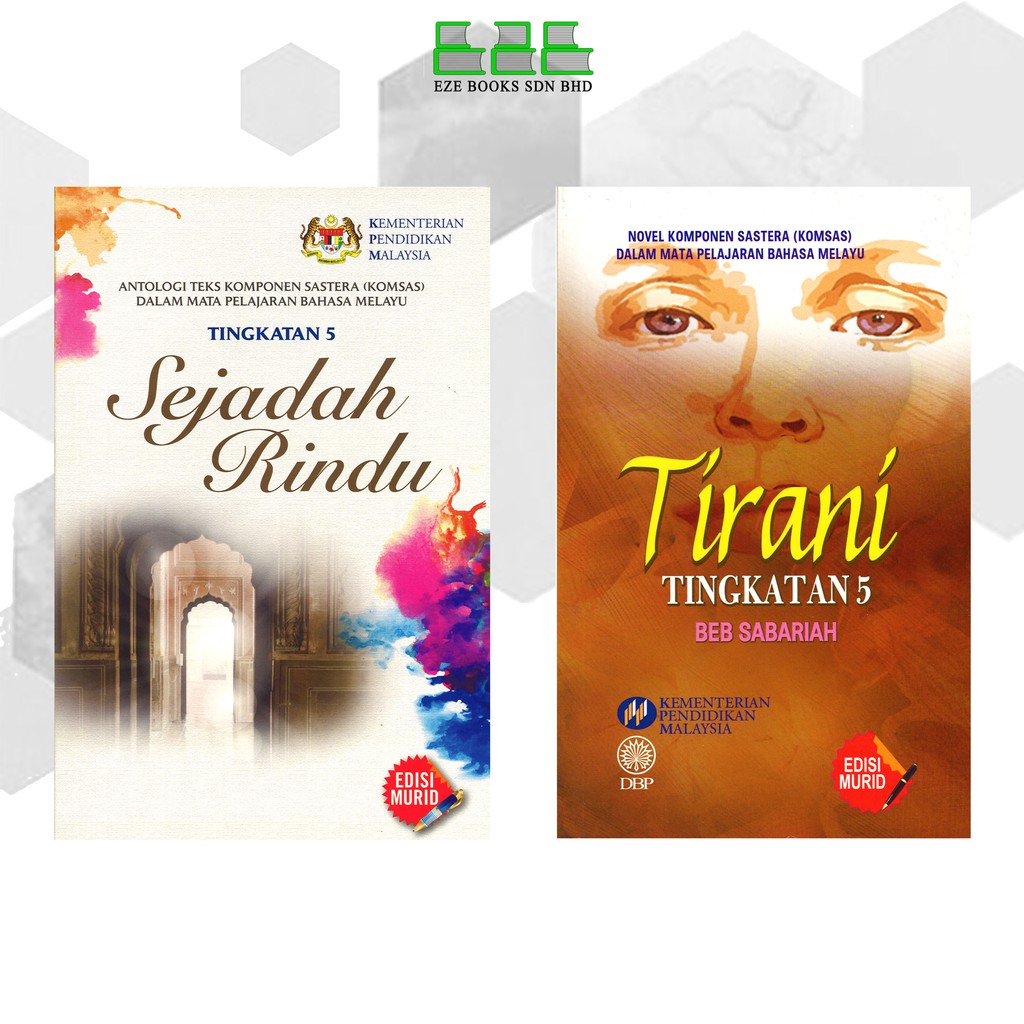 Eze Buku Teks Komsas Tingkatan 5 Kssm Sejadah Rindu Tirani Shopee Malaysia