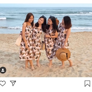 Hawaii Dress Dresses Prices And Promotions Women Clothes Nov 2021 Shopee Malaysia