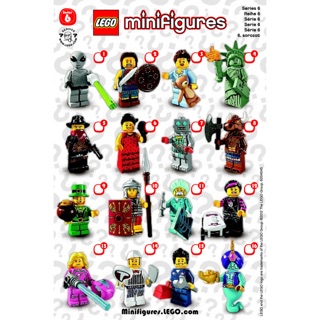 Lego Minifigure Collection (cmf Series 6) 