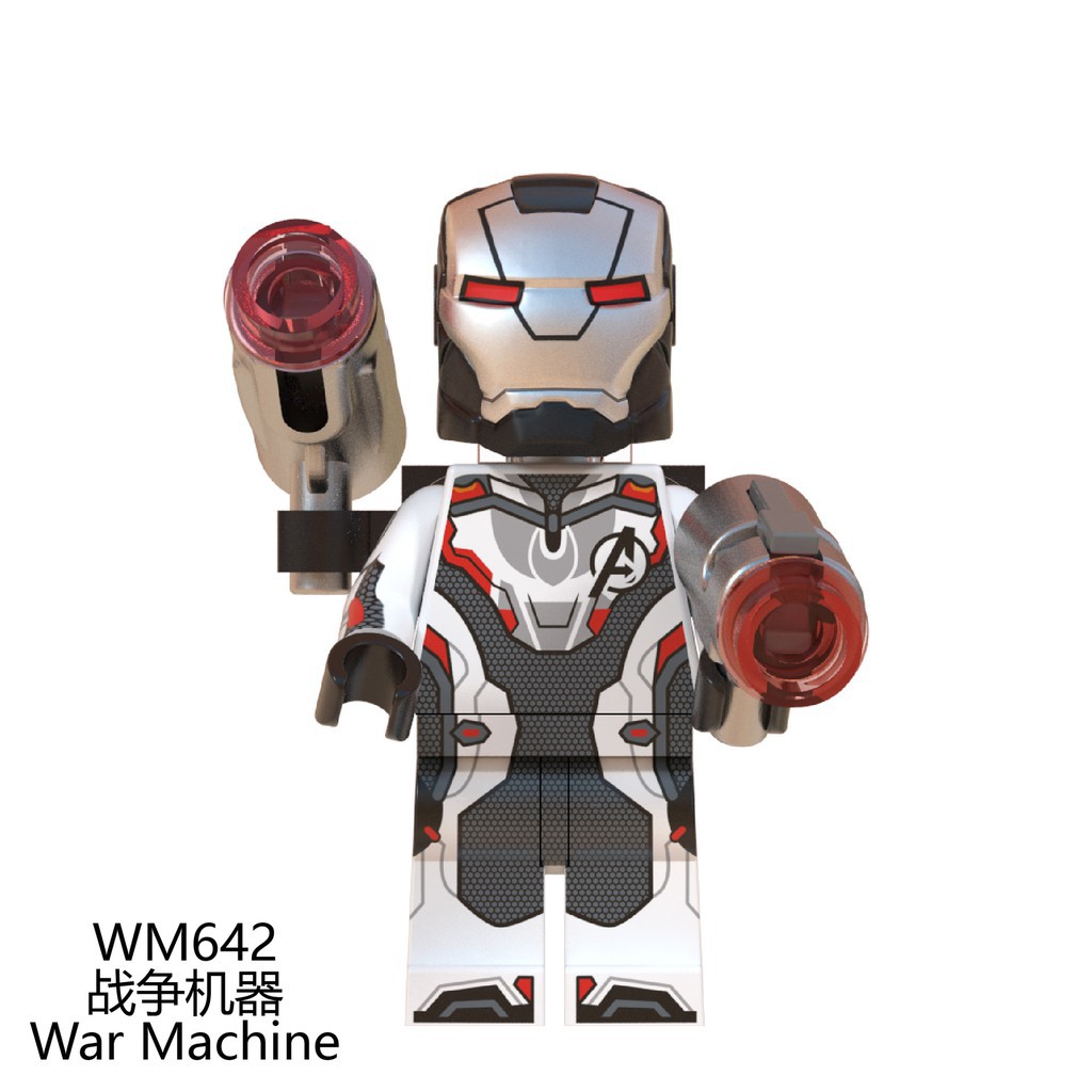 Spot Explosionlego Compatible War Machine Marvel Avengers 4 Movie Space Suit Minifigures Wm642