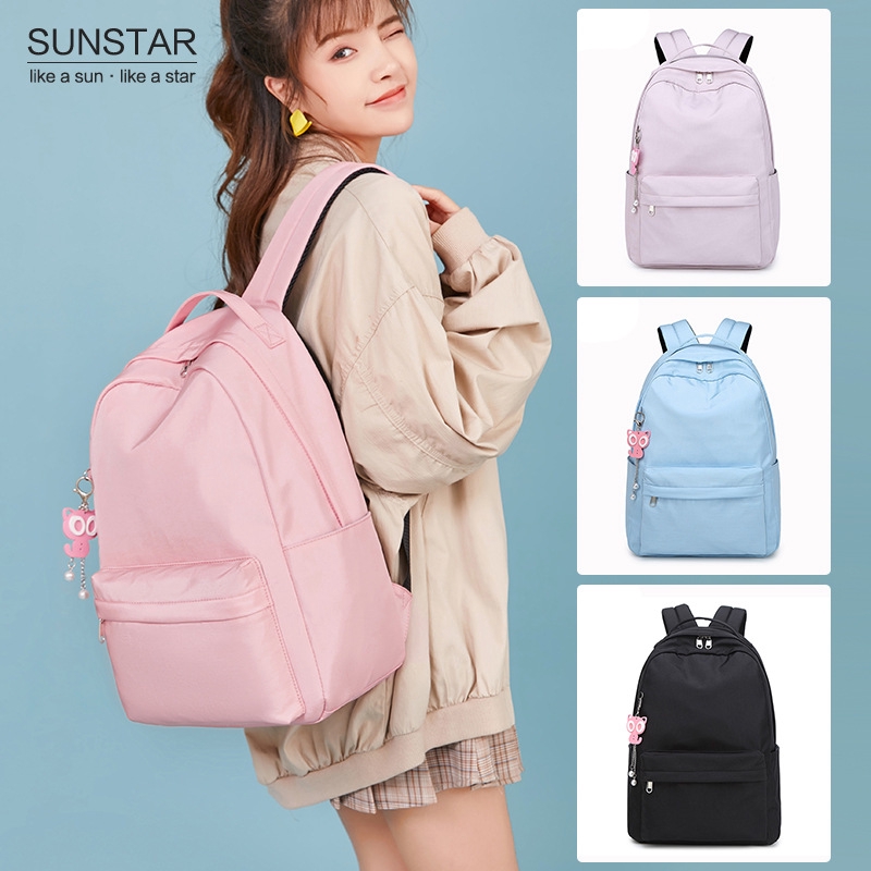 pink waterproof backpack