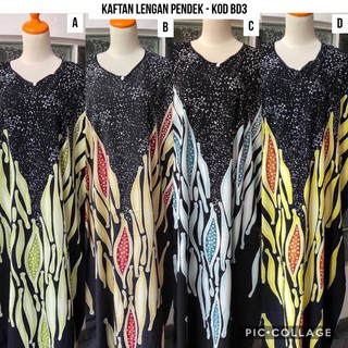 KAFTAN 100 COTTON  KAFTAN BATIK  TERENGGANU  BAJU  KELAWAR 