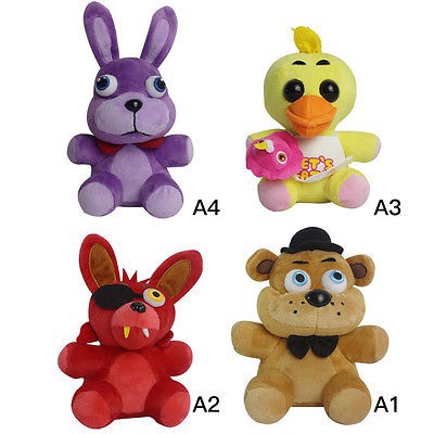 five nights at freddy's 4 plushies
