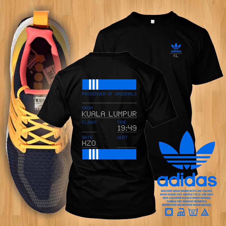 Super Premium Adidas Kuala Lumpur Tee Edt 2020 T Shirt Murah