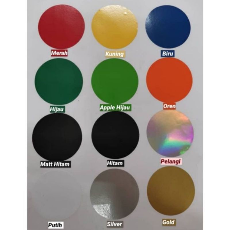 STICKER KOSONG (BOLEH DIY SENDIRI) Shopee Malaysia