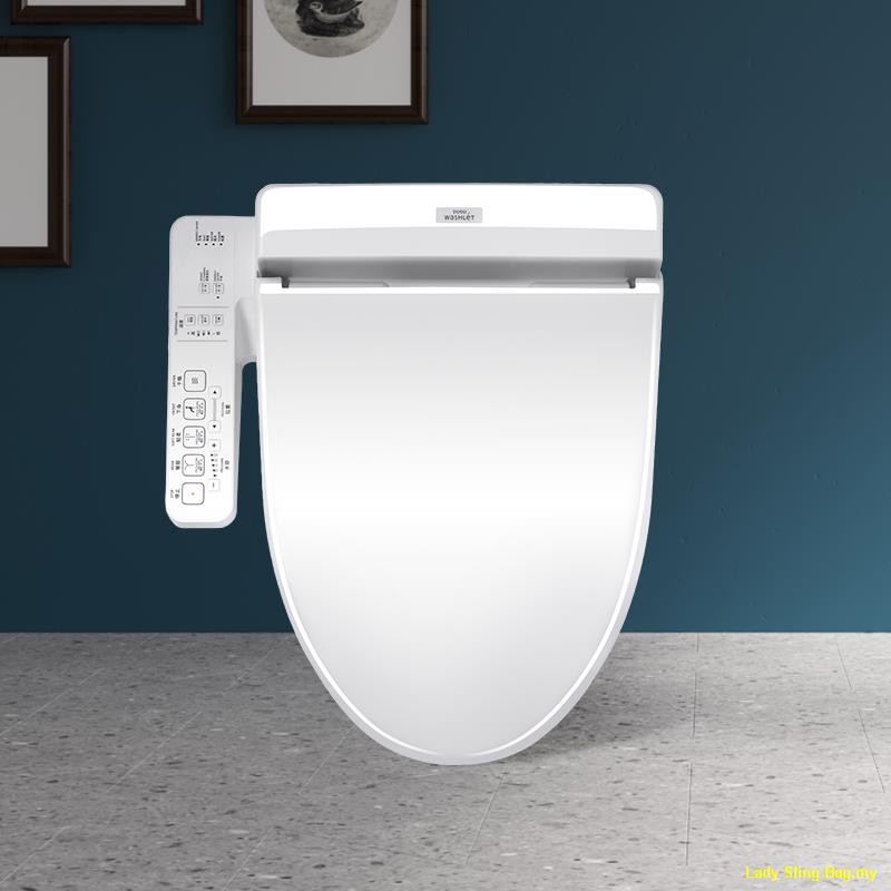 Toto Intelligent Toilet Cover Japan Home Electronic Automatic Electrical Heating Washlet Tcf6631cs Sit Flat Shopee Malaysia