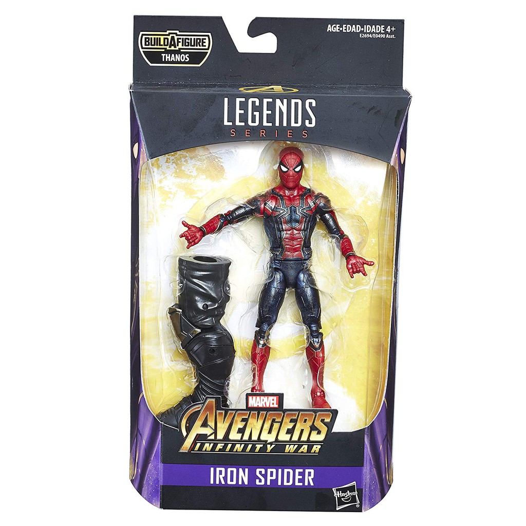 marvel legends iron spider infinity war