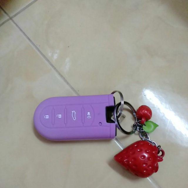 Silicone Perodua Aruz Axia Bezza Myvi Key Cover holder 