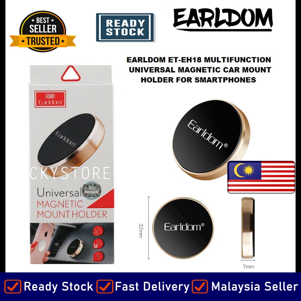 EARLDOM EH18 MULTIFUNCTION UNIVERSAL CAR MOUNT PHONE STAND