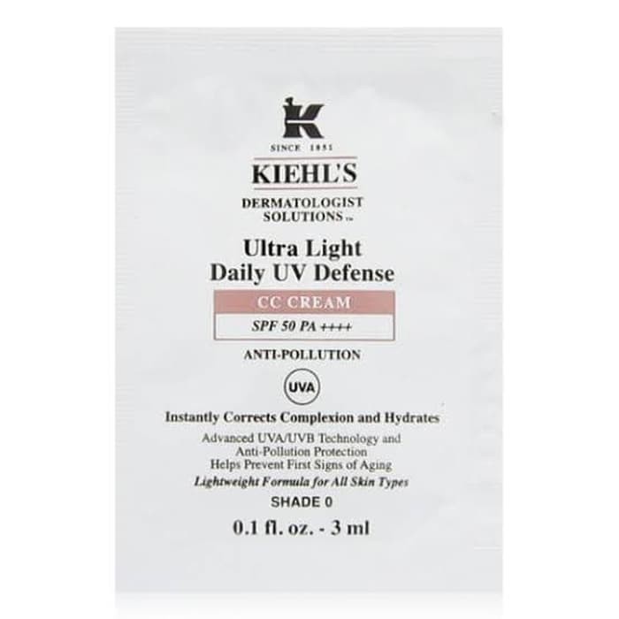 Ultra Light Daily Uv Defense Cc Cream Cc Cream With Spf Kiehl S