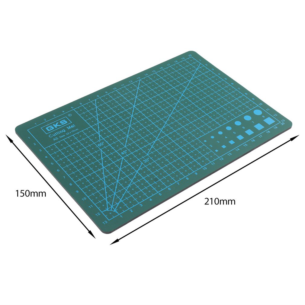 PVC Self Healing Cutting Mat A4 A5 Pad Craft Quilting Grid Lines Printed Board