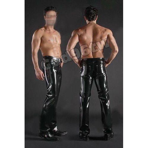 latex jeans men