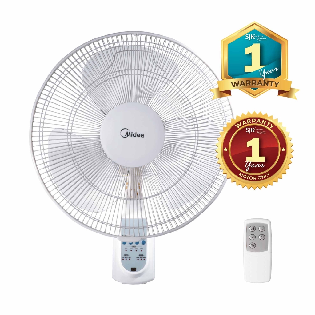 Midea Wall Fan Mf 16fw6hr 16 Remote Control Shopee Malaysia