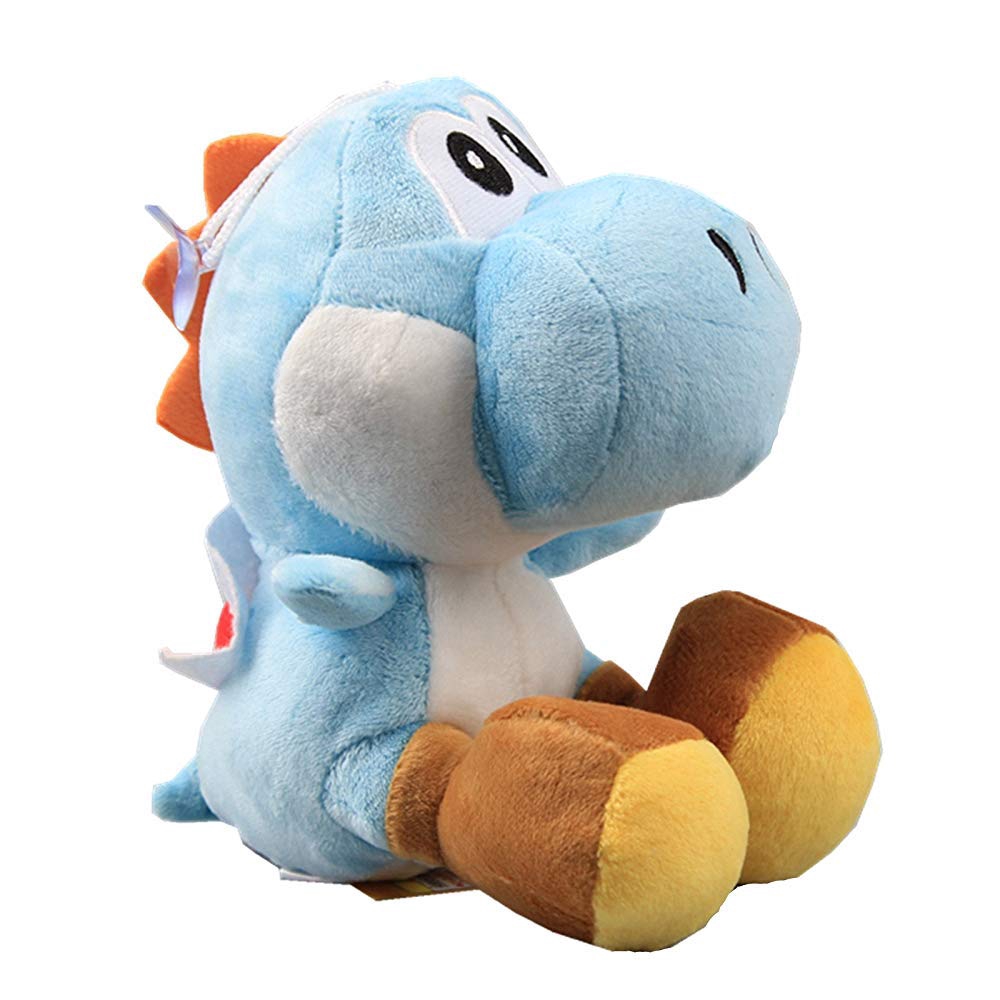 light blue yoshi plush