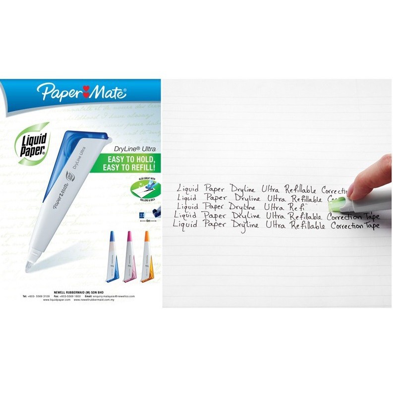 liquid paper dryline