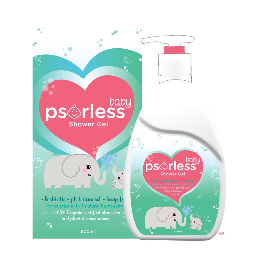 baby shower gel for sensitive skin