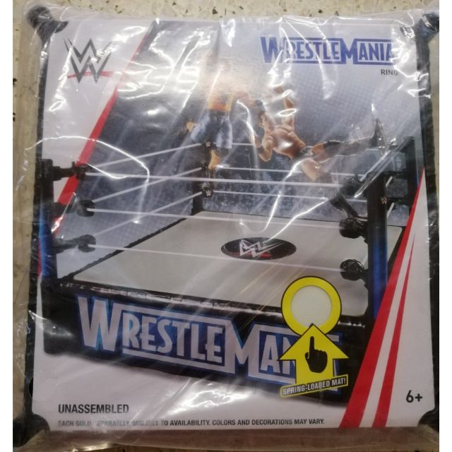 Mattel WWE Figure Wrestlemania Wrestling Ring | Shopee Malaysia