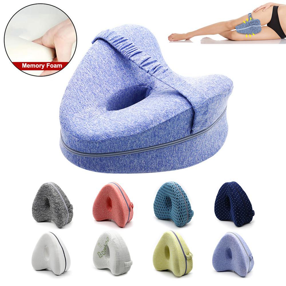 Orthopedic Pillow for Sleeping Memory Foam Leg Positioner Pillows Knee
