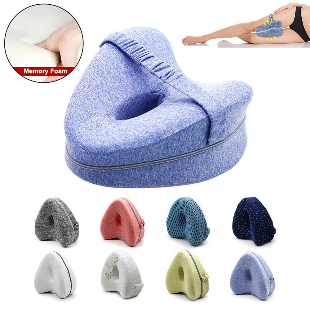 Orthopedic Pillow for Sleeping Memory Foam Leg Positioner Pillows Knee ...