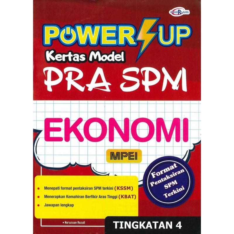 Power Up Kertas Model Pra Spm Tingkatan 4 Shopee Malaysia