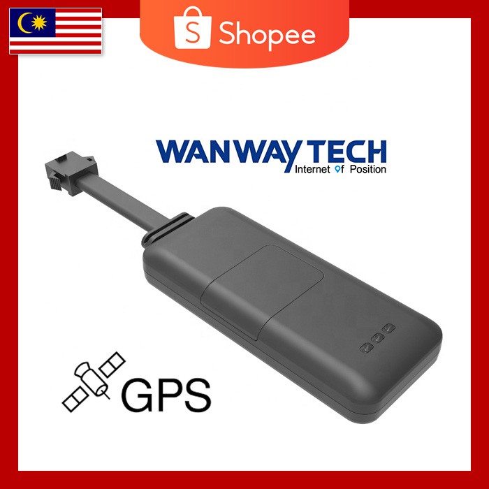 Wanway Global GPS Tracker Tracking System Satellite Locator Car Lorry Lori Kereta Shopee Malaysia