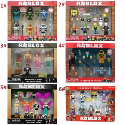 Roblox Robot Riot 4 Figure Pack Mix & Match Set Action Figure Toys Kids Gifts