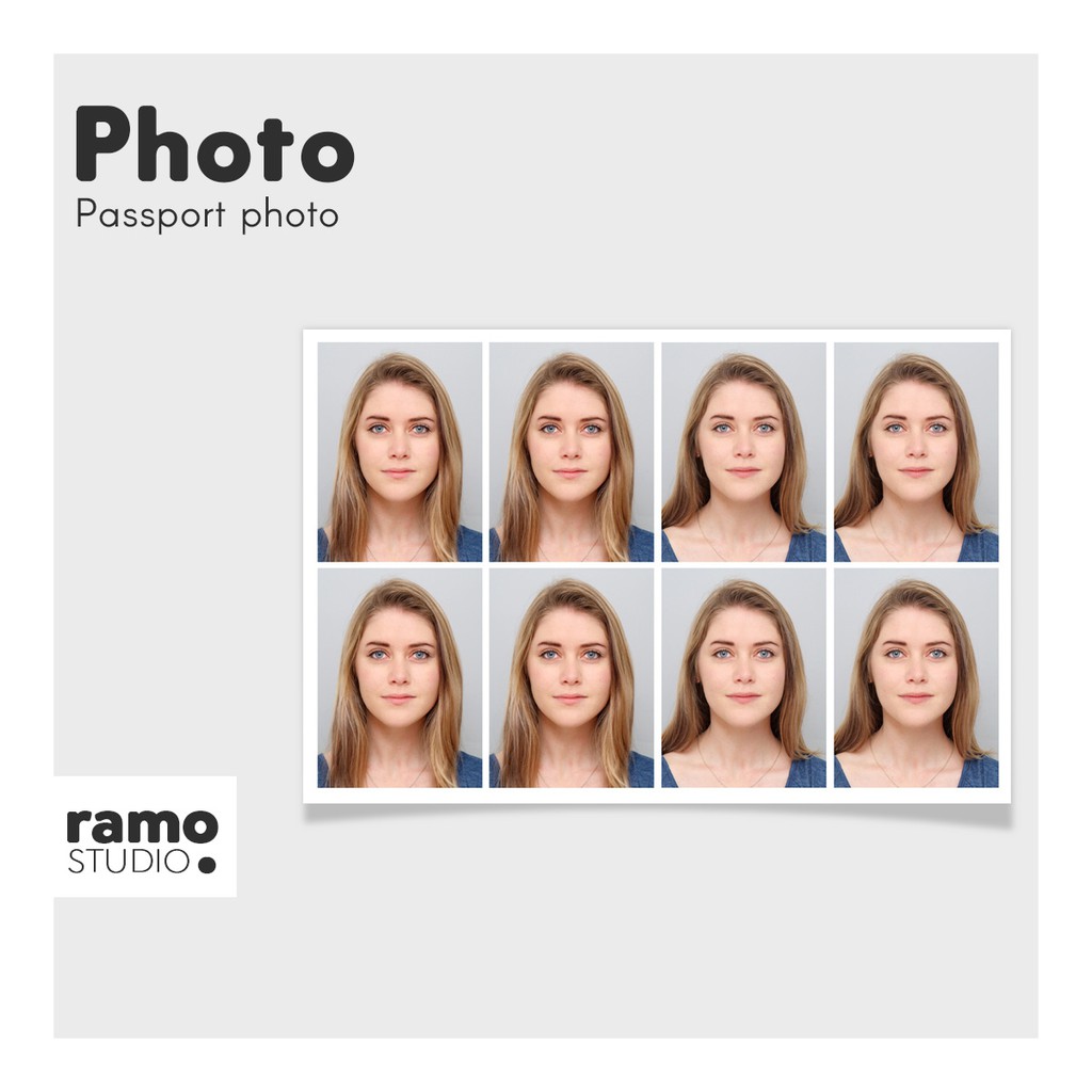 Id Passport Photo Printing Service Same Day Shipping Shopee Malaysia