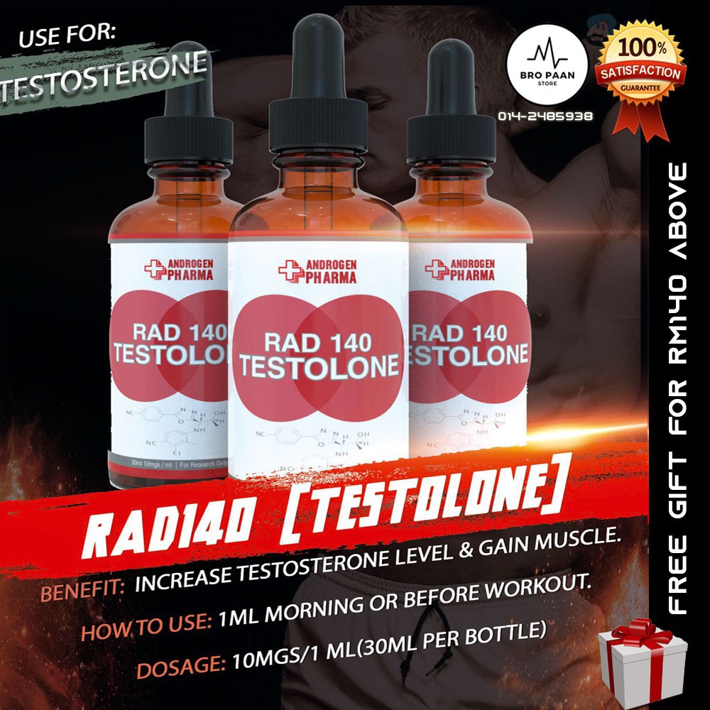 SarmsRAD 140 SARMSTESTOLONE 30ml SARMS Increase Testosterone Naturally, Increase Stamina
