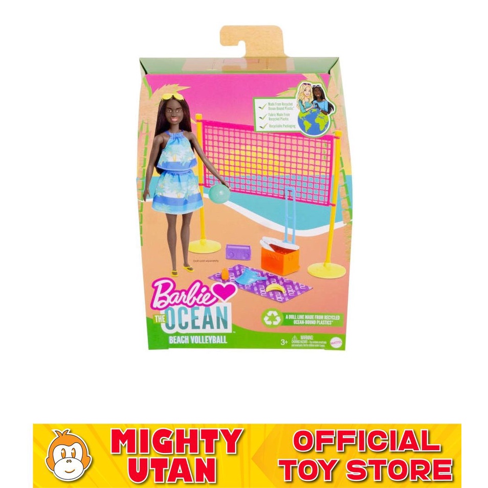 Barbie Beach Volleyball Playset Toys for Kids Boys Girls Shopee Malaysia