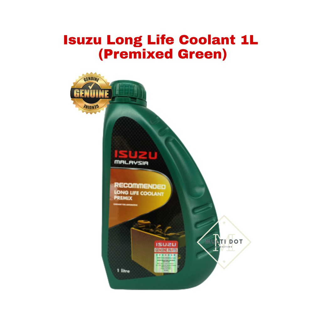 Isuzu Long Life Coolant (Premix Green) 1L 6000009700 | Shopee Malaysia