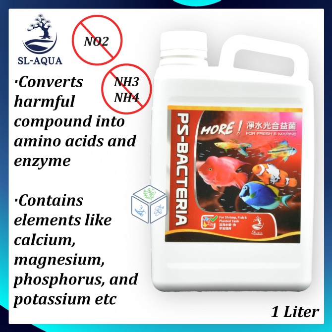 SL Aqua PSB Bacteria 1L Aquarium Nitrifying Bacteria Aquarium Fish Tank